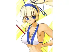 キャラクターイラスト「真○名ミナ」