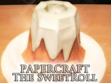 スイートロール・ペーパークラフト(ver1.0) [sweetroll-man]
