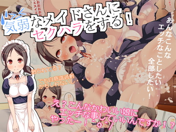 気弱なメイドさんにセクハラをする! [おちん☆太郎]