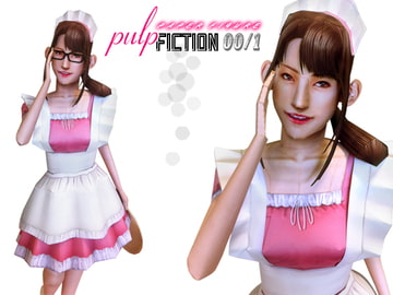 【ペーパー・フィギュア】pulpFICTION 00/1 [Daumier_Smith]