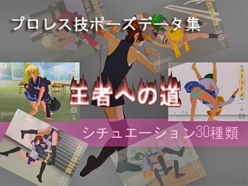 プロレス技ポーズデータ集-王者への道-[3Dカスタム少女] [センセーションオルガン]