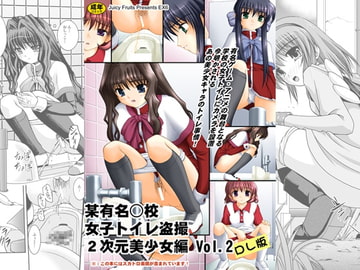 某有名○校女子トイレ盗撮 2次元美少女編Vol.2 [Juicy Fruits]