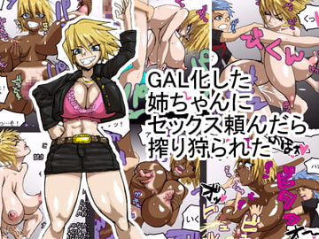 GAL化した姉ちゃんにセックス頼んだら搾り狩られた [Naiyori alpha 財団]