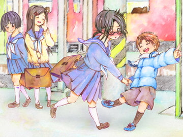 雲伯おでかけ姉弟1「つばめと彼と隼」 [幻作屋さん]