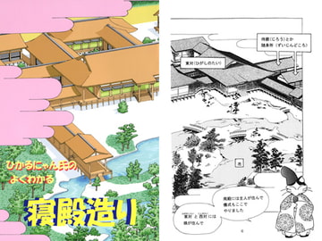 ひかるにゃん氏のよくわかる寝殿造り [夢時間]