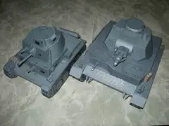 IV号&38(t)戦車セット(デフォルメVer.)