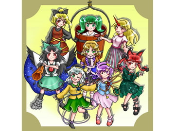 東方全キャラ立ち絵集 [choco]