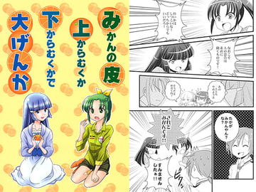 みかんの皮上からむくか下からむくかで大げんか　 [赤坂小町]