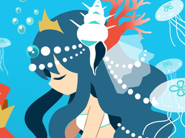 人魚姫とタツノオトシゴ [ちりめん電子工業]