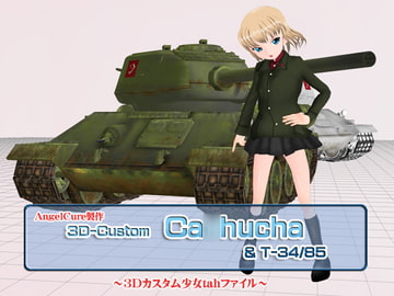 3Dカスタム-Ca○hucha&T-34/85 [Angel Cure]
