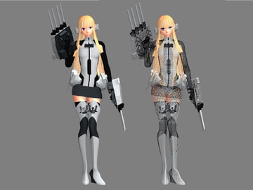 リシュリューさん ソースデータ [黒ゆ]