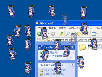 デスクトップアクセサリー「比那名居 天子」 [DTA屋さん]