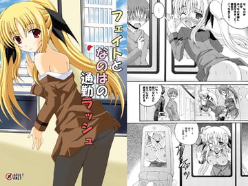 フェイトとなのはの通勤ラッシュ [ドリームプロジェクト]