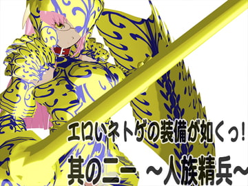 エロいネトゲの装備が如くっ! 其の二一 ～人族精兵～ [3Dポーズ集]