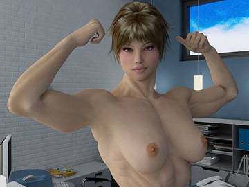 Muscle Women [Pink Pencil]