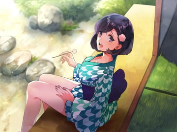 【間(ま)】の癒しスト～幼馴染みみかき、と、雨垂れ、と… [pure voice]