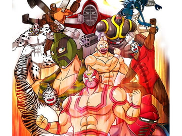 運命の五王子VS完璧・無量大数軍 [MUSCLE FACTORY]