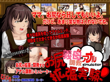 義母のアナル調教シミュレーター [びいどろすたっふ]