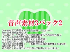 音声素材集3パック2