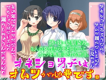オネショ男子はオムツが必要です。 [強制女装・強制女体化・強制男の娘]