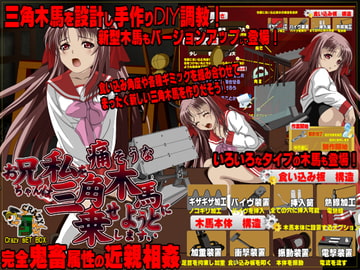 お兄ちゃんは私を痛そうな三角木馬に乗せようとします [CRAZY SET BOX]