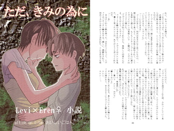 ただ、きみの為に [おいしいごはん]