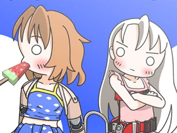 腕が無く声が出ない子と友達が海にいくよ! [旅するアニフォト]