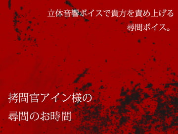○問官アイン様の尋問のお時間 [黒月堂]
