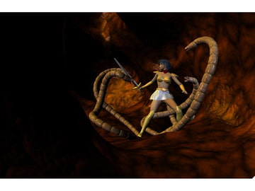 夢幻戦士ヴ○リス 触手の洞窟編 [SuperHeroineFactory]