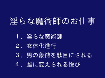 淫らな魔術師のお仕事 [ぷるんぷるるん]