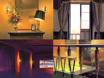 猫なべ屋 背景素材集【室内72種】 [猫なべ屋]