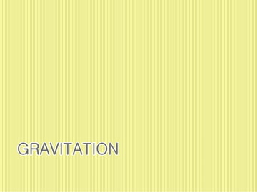 GRAVITATION [Fragment Color]