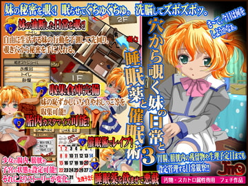 穴から覗く妹の日常と睡眠薬と催○術3 [JIRO]