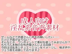 淫乱系音声素材集
