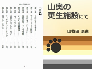 山奥の更生施設にて [Gradual Improvement]