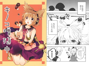 キノコ増殖中 [うり畑牧場]