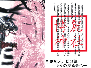 封獣ぬえ、幻想郷1－少女の見る景色－ [やっきょくや]