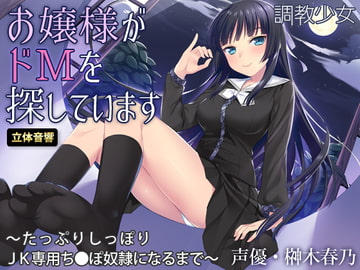 お嬢様がドMを探しています ～たっぷりしっぽりJK専用ち○ぽ奴○になるまで～ [調教少女]