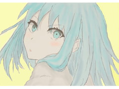 cute girl sketch [character]