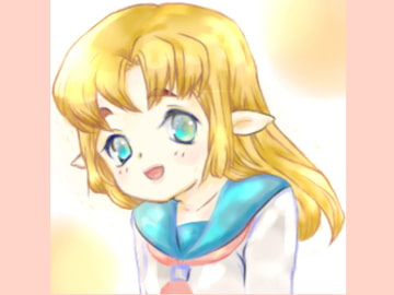 セーラー服女子 エルフの少女 [大ヒット女子]