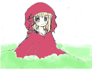 ラフイラスト2 [りんごの海]