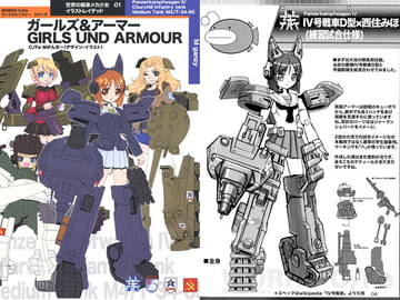 世界の戦車メカ少女 01 イラストレイテッド　ガールズ&アーマー [C/Fe]