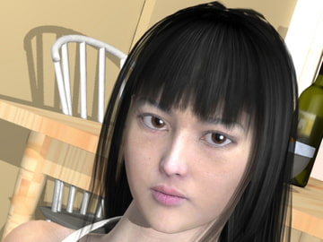 裸エプロンCG集 in キッチン [EROPO]