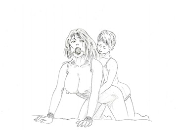 未亡人と息子・縄化粧 [スタンダージ]