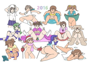 (2016年版) サークルプロフィール画像+α  (GIFスライドショー ) [楽gaki]