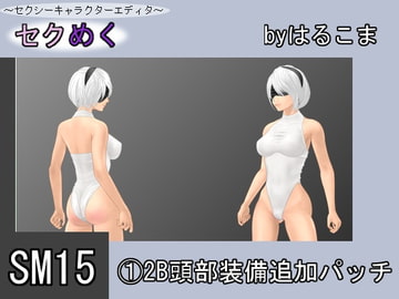 Seku Meku DLC: SM15(1) 2B Head Items [HaruKoma]