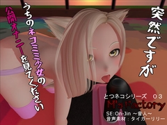 突然ですがうちのネコミミ少女の公開オナニーを見てください [M's factory]