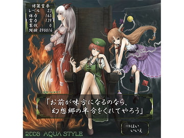 「お前が味方になるのなら、幻想郷の半分をくれてやろう」 [AQUA STYLE]