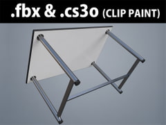 3D Object meeting-table_popular_04_W1200 [Clover]