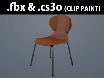 3D素材 会議椅子 SVチェア 01 基本タイプ [Clover]